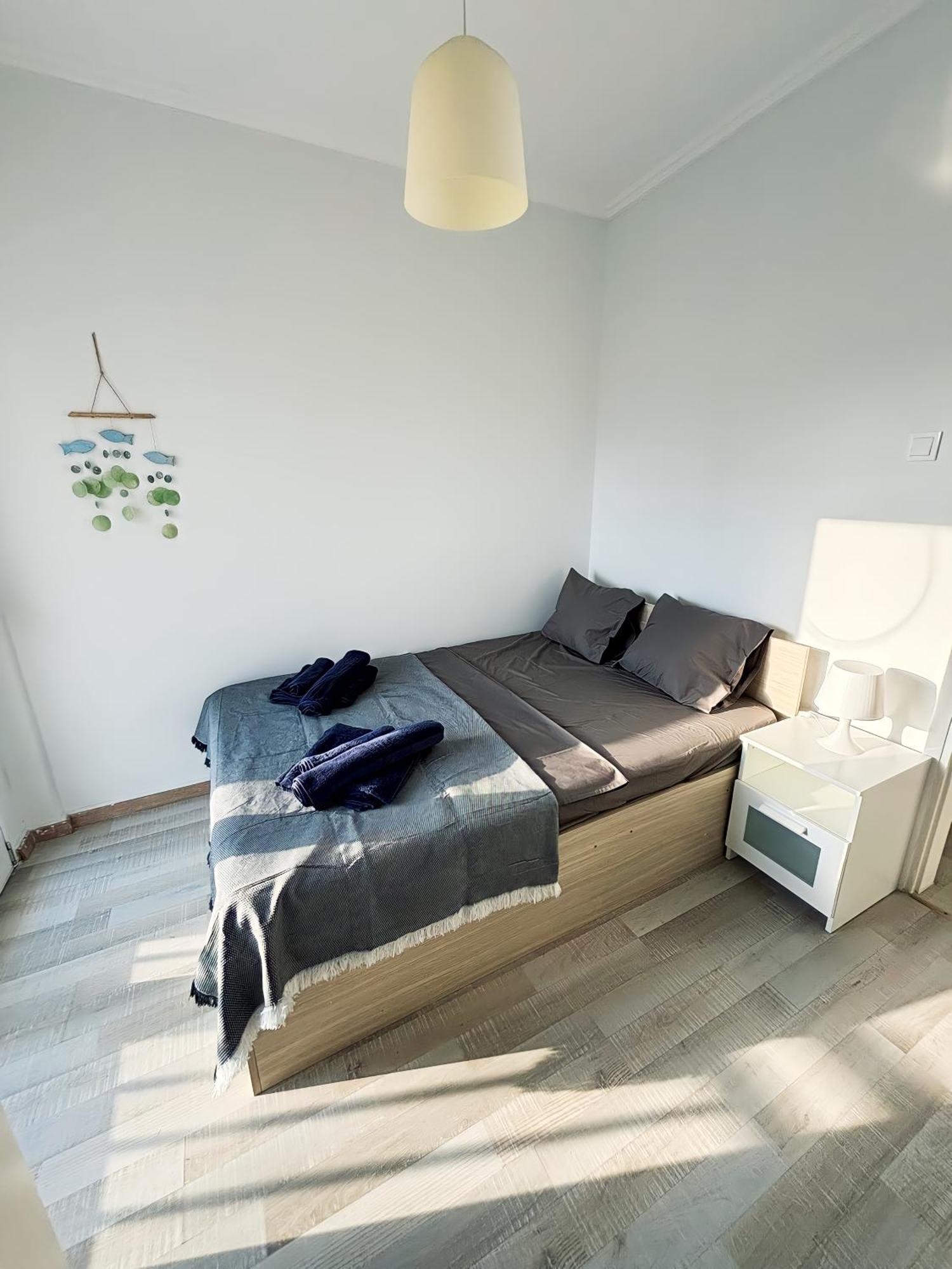 Nouri Schoene Wohnung In Direkter Strandnaehe, Schnelles Internet, Freies Parken, Nahe Flughafen Peraía エクステリア 写真